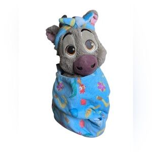 Disney Parks Disney Babies Baby Sven Plush With Swaddle Blanket Frozen Reindeer